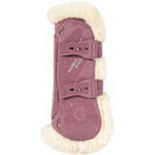 Kentucky Horsewear Protèges-Tendons Bamboo Elastic Vegan Sheepskin Rose Vieux Kentucky Horsewear Protèges-Tendons Bamboo Elastic Vegan Sheepskin Rose Vieux