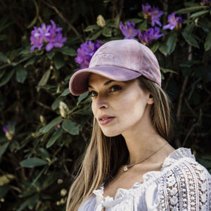 Kentucky Casquette velours Rose Vieux Kentucky Casquette velours Rose Vieux