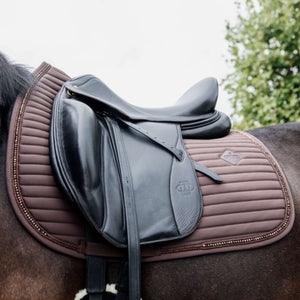 Kentucky Tapis de Selle de Dressage Pearls Marron Kentucky Tapis de Selle de Dressage Pearls Marron