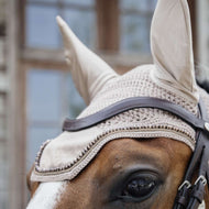Kentucky Bonnet Anti-Mouches Wellington velours Pearls Beige Kentucky Bonnet Anti-Mouches Wellington velours Pearls Beige