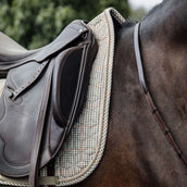 Kentucky Tapis de Selle Pied-de-Poule Dressage Beige Kentucky Tapis de Selle Pied-de-Poule Dressage Beige