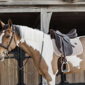 Kentucky Tapis de Selle Skin Friendly velours Dressage Beige Kentucky Tapis de Selle Skin Friendly velours Dressage Beige