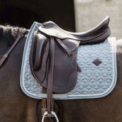 Kentucky Tapis de Selle Velvet Dressage Bleu clair Kentucky Tapis de Selle Velvet Dressage Bleu clair