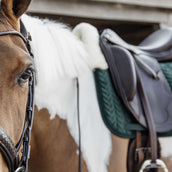 Kentucky Tapis de Selle Skin Friendly velours Dressage Pine Green Kentucky Tapis de Selle Skin Friendly velours Dressage Pine Green