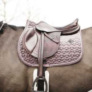 Kentucky Tapis de Selle Velvet de Saut Lilas Kentucky Tapis de Selle Velvet de Saut Lilas