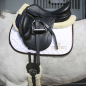 Kentucky Tapis de Selle White/Brown Kentucky Tapis de Selle White/Brown