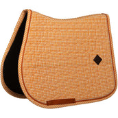 Kentucky Tapis de Selle Velvet Flags de Saut Orange Kentucky Tapis de Selle Velvet Flags de Saut Orange