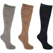 Covalliero Chaussettes Karo 3 Pièces Covalliero Chaussettes Karo 3 Pièces