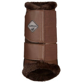 LeMieux Guêtres Brushing Fleece Marron/Marron LeMieux Guêtres Brushing Fleece Marron/Marron