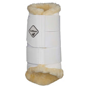 LeMieux Guêtres Brushing Fleece Blanc/Naturel LeMieux Guêtres Brushing Fleece Blanc/Naturel