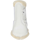 LeMieux Brushing Boots Fleece Edge Mesh Blanc/Naturel LeMieux Brushing Boots Fleece Edge Mesh Blanc/Naturel