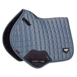 LeMieux Tapis de Selle Loire Classic Satin Square CC Ice Blue LeMieux Tapis de Selle Loire Classic Satin Square CC Ice Blue