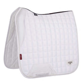 LeMieux Tapis de Selle Loire Memory Satin Square Dressage Blanc LeMieux Tapis de Selle Loire Memory Satin Square Dressage Blanc