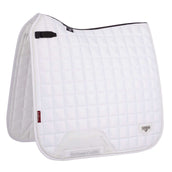 LeMieux Tapis de Selle Loire Classic Satin Square Dressage Blanc LeMieux Tapis de Selle Loire Classic Satin Square Dressage Blanc
