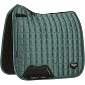 LeMieux Tapis de Selle Loire Classic Satin Square Dressage Sage LeMieux Tapis de Selle Loire Classic Satin Square Dressage Sage