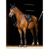 LeMieux Tapis de Selle Crystal Suede Close Contact Noir LeMieux Tapis de Selle Crystal Suede Close Contact Noir