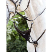 LeMieux Martingale à Fourche Fermée Kudos Marron/Argent LeMieux Martingale à Fourche Fermée Kudos Marron/Argent