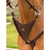 LeMieux Martingale à Fourche Fermée Kudos Havane/Argent LeMieux Martingale à Fourche Fermée Kudos Havane/Argent
