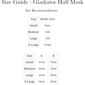 LeMieux Filet Anti-Mouches Gladiator Half Gris LeMieux Filet Anti-Mouches Gladiator Half Gris