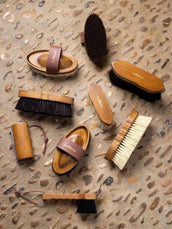 LeMieux Brosses Artisan Laine d'Agneau Marron LeMieux Brosses Artisan Laine d'Agneau Marron