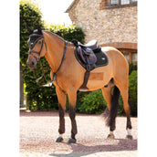 LeMieux Saut en tapis de selle Puissance Suede Noir LeMieux Saut en tapis de selle Puissance Suede Noir