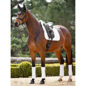 LeMieux Tapis de Selle ProLambs Square Half Lined Dressage Blanc/Naturel LeMieux Tapis de Selle ProLambs Square Half Lined Dressage Blanc/Naturel