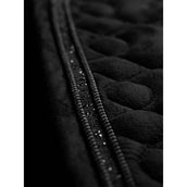 LeMieux Tapis de Selle Crystal Suede Close Contact Noir LeMieux Tapis de Selle Crystal Suede Close Contact Noir
