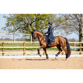LeMieux Tapis de Selle Puissance Suede Dressage Marin LeMieux Tapis de Selle Puissance Suede Dressage Marin