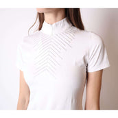 Montar T-shirt de Concours Bling MonTech Blanc Montar T-shirt de Concours Bling MonTech Blanc