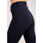 Montar Legging d'Équitation Rosegold Logo Junior Marin Montar Legging d'Équitation Rosegold Logo Junior Marin
