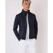 Montar Veste Emanuel Quilt Unisex Bleu Foncé Montar Veste Emanuel Quilt Unisex Bleu Foncé