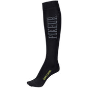 Pikeur Chaussettes d'Équitation Noir/Gris Pikeur Chaussettes d'Équitation Noir/Gris