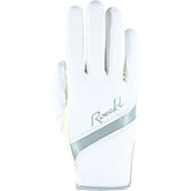 Roeckl Gants d'Équitation Lorraine Femme Blanc Roeckl Gants d'Équitation Lorraine Femme Blanc