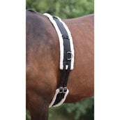 Shires Nylon Longe/ Pad de Surfaix avec Doublure en Polaire Noir Shires Nylon Longe/ Pad de Surfaix avec Doublure en Polaire Noir
