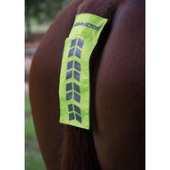 Equi-Flector by Shires Bande pour Queue Mesh Réfléchissant Jaune Equi-Flector by Shires Bande pour Queue Mesh Réfléchissant Jaune