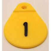 Agradi Plaque d'Identification 1-25 Jaune Agradi Plaque d'Identification 1-25 Jaune