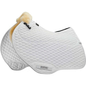 Stübben Tapis de Selle Streamline Close Contact Peau d'Agneau Blanc Stübben Tapis de Selle Streamline Close Contact Peau d'Agneau Blanc