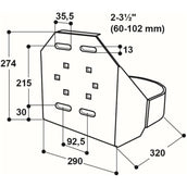 Suevia Protecteur d'abreuvoir Modèle 12P 25R Suevia Protecteur d'abreuvoir Modèle 12P 25R