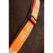 Equi-Flector by Shires Pièce de Poitrail Réfléchissant Orange Equi-Flector by Shires Pièce de Poitrail Réfléchissant Orange