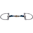 Trust Mors de Dressage Sweet Iron Dee Brass Ring 16mm