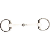 Trust Filet buste Inno Sense Bradoon Jointed Soft 12mm Blanc Trust Filet buste Inno Sense Bradoon Jointed Soft 12mm Blanc