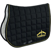 Veredus Tapis de Selle Microfiber de Saut Noir/Or Veredus Tapis de Selle Microfiber de Saut Noir/Or