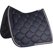 Waldhausen Tapis de Selle Valencia Dressage Bleu Foncé/Or Rose Waldhausen Tapis de Selle Valencia Dressage Bleu Foncé/Or Rose