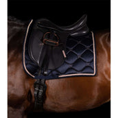 Waldhausen Tapis de Selle Valencia Dressage Bleu Foncé/Or Rose Waldhausen Tapis de Selle Valencia Dressage Bleu Foncé/Or Rose