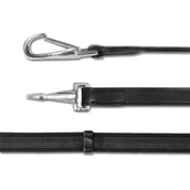 Waldhausen Rênes X-Line 19mm Antidérapant avec Mousqueton Noir Waldhausen Rênes X-Line 19mm Antidérapant avec Mousqueton Noir