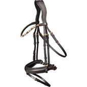 Waldhausen Bridon X-Line Goldheart Suédois Combiné Marron Waldhausen Bridon X-Line Goldheart Suédois Combiné Marron