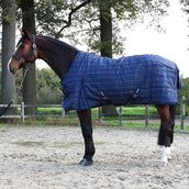 HKM Couverture d'hiver/d'écurie 200g Coton 1200D Bleu foncé HKM Couverture d'hiver/d'écurie 200g Coton 1200D Bleu foncé
