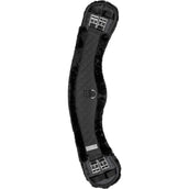Waldhausen Dressuursingel Sangle de Dressage Half Moon Noir/Noir Waldhausen Dressuursingel Sangle de Dressage Half Moon Noir/Noir