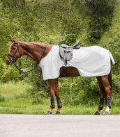 Waldhausen Couvre-reins Anti-Mouches Protect Gris argenté/Gris Waldhausen Couvre-reins Anti-Mouches Protect Gris argenté/Gris