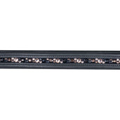 Waldhausen Licol Crystal Cuir Noir/Gris Waldhausen Licol Crystal Cuir Noir/Gris